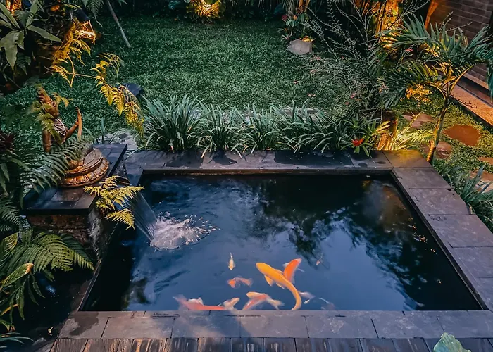 Rural Atmosphere At Bali Coconut House In Delodsema Village