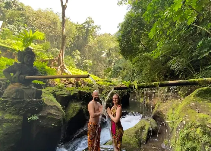 Rural Atmosphere At Bali Coconut House In Delodsema Village